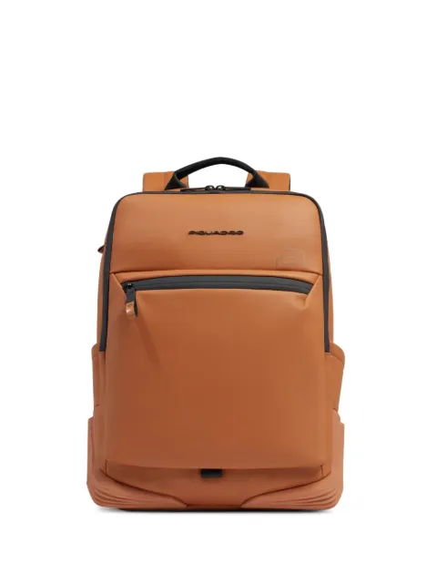 PIQUADRO mochila con placa del logo