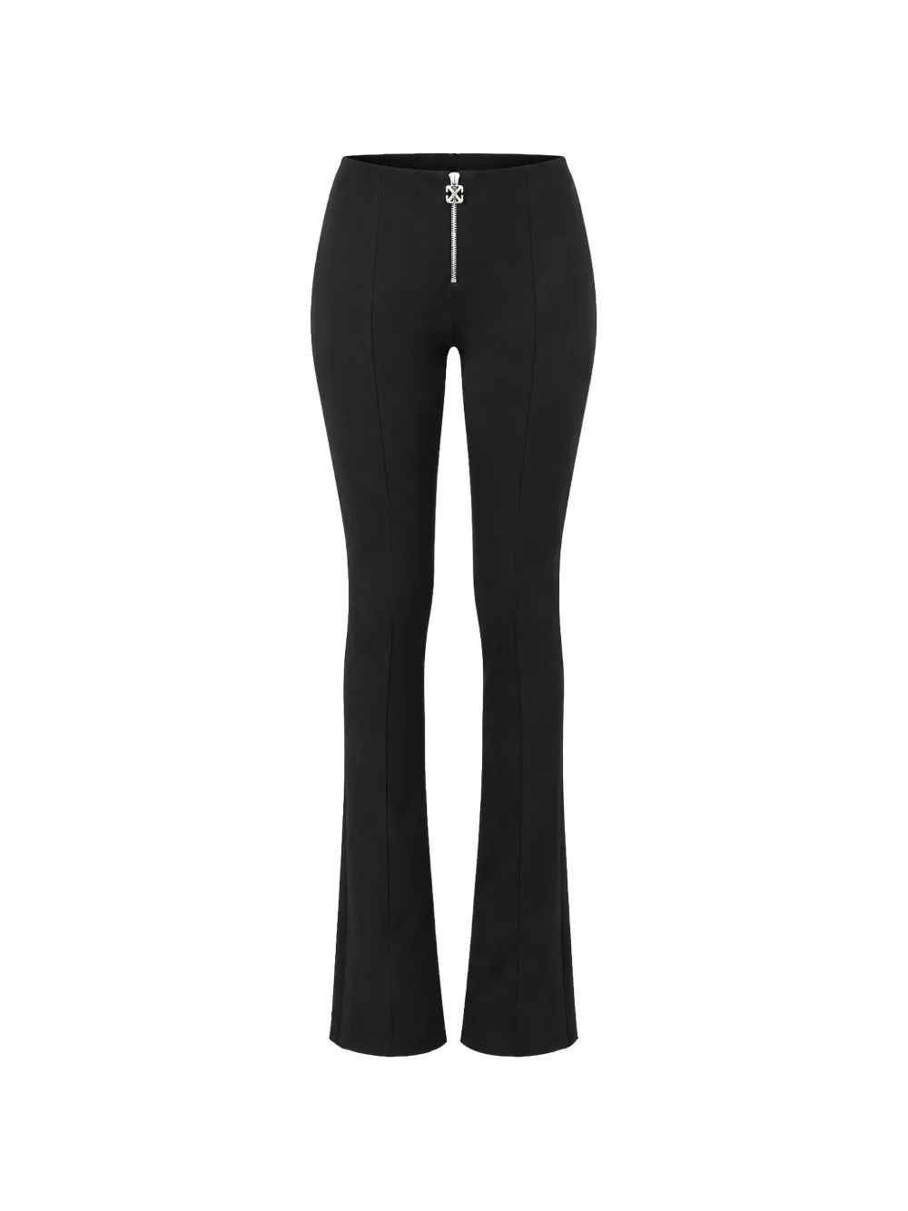 Off-White heavy jersey slim pants Zwart