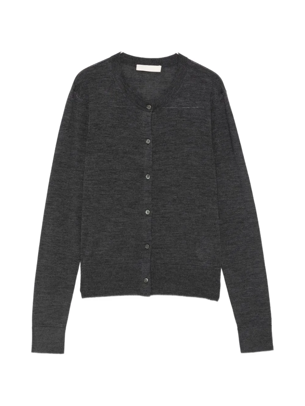 Eleh button-fastening wool cardigan - Grey