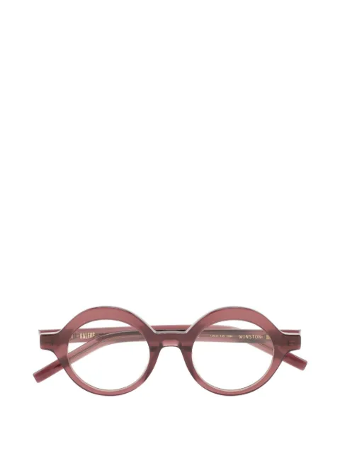 Kaleos Winston round-frame glasses