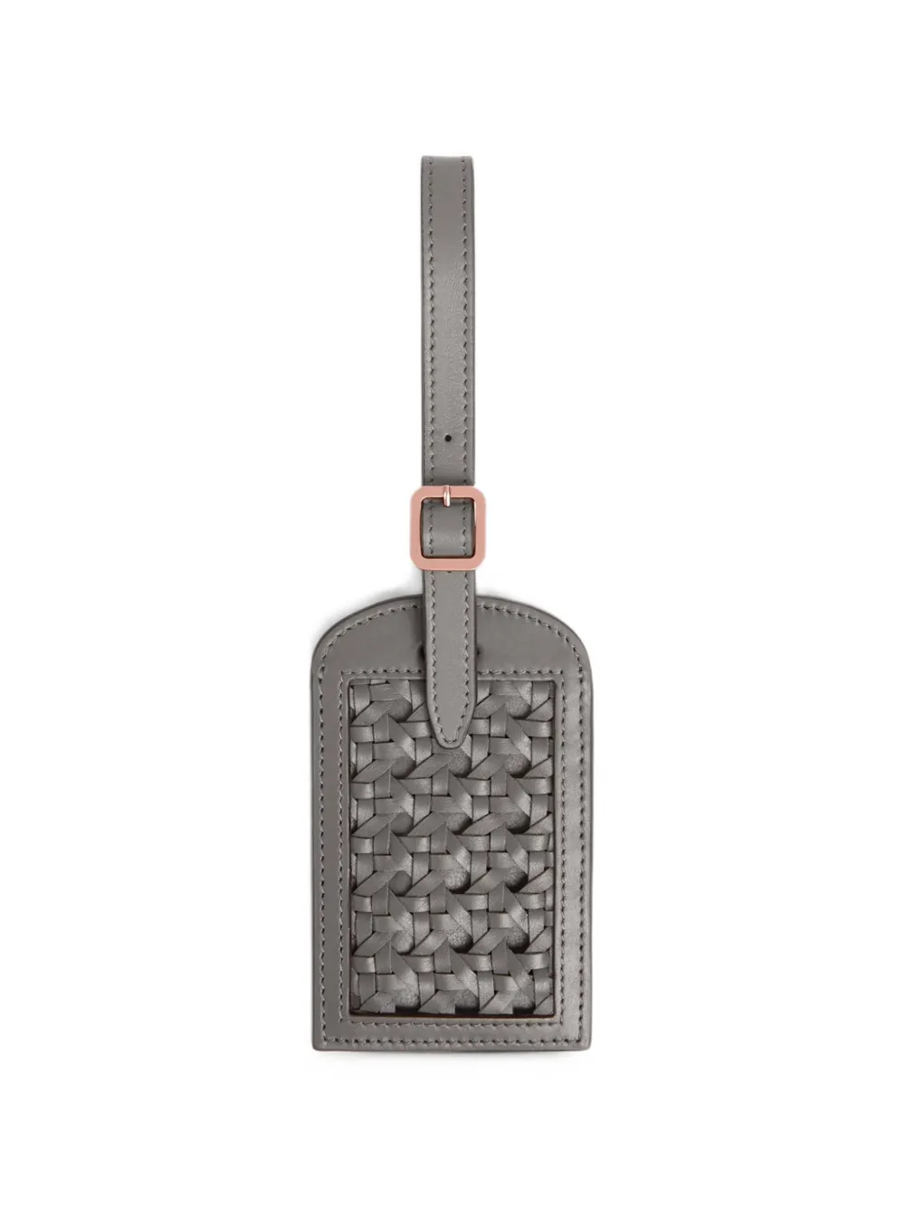 Aviteur Cannage paglia di vienna-weave luggage tag - Grau
