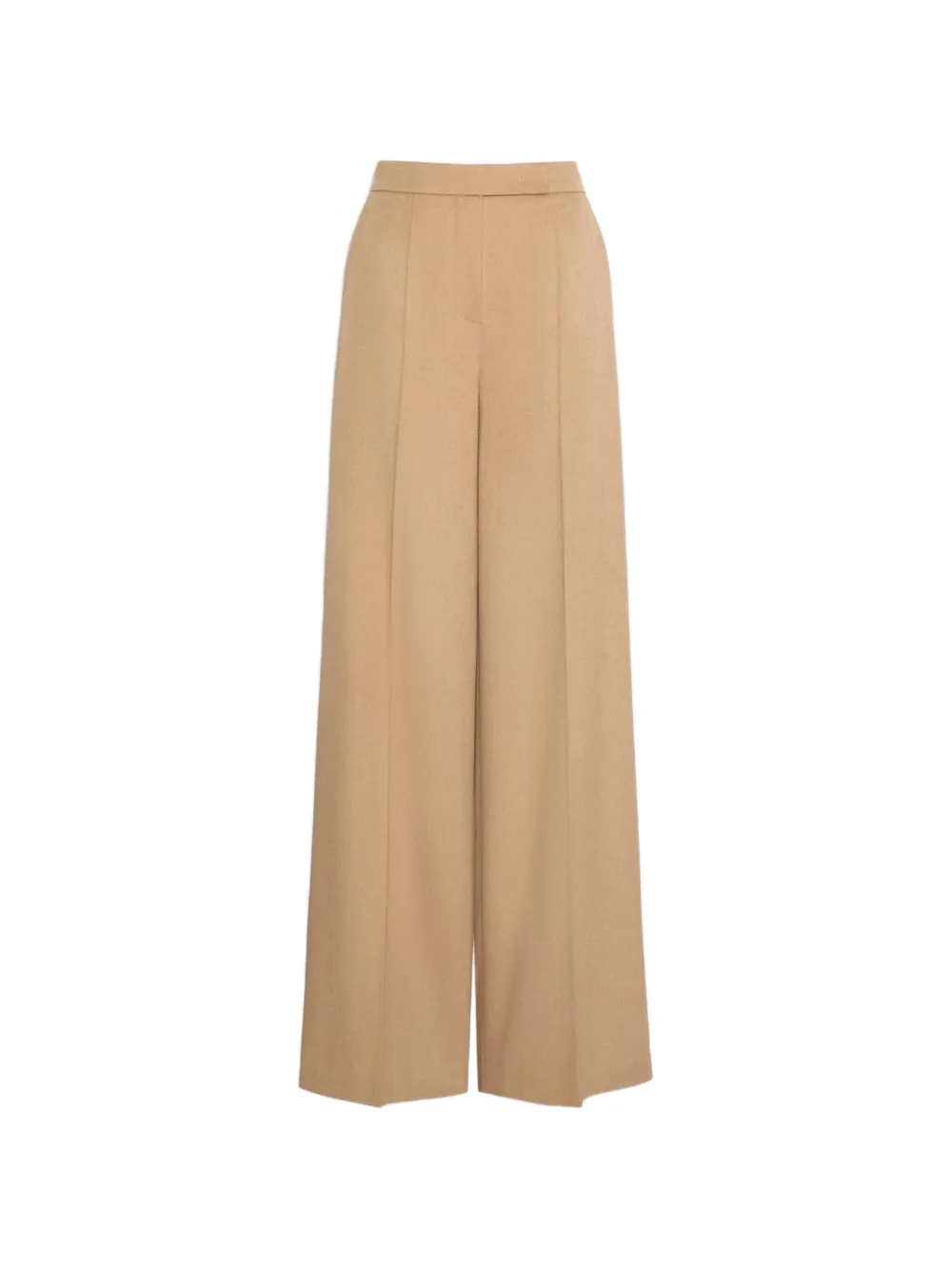 Max Mara wide sable-look camel trousers - camel - Toni neutri