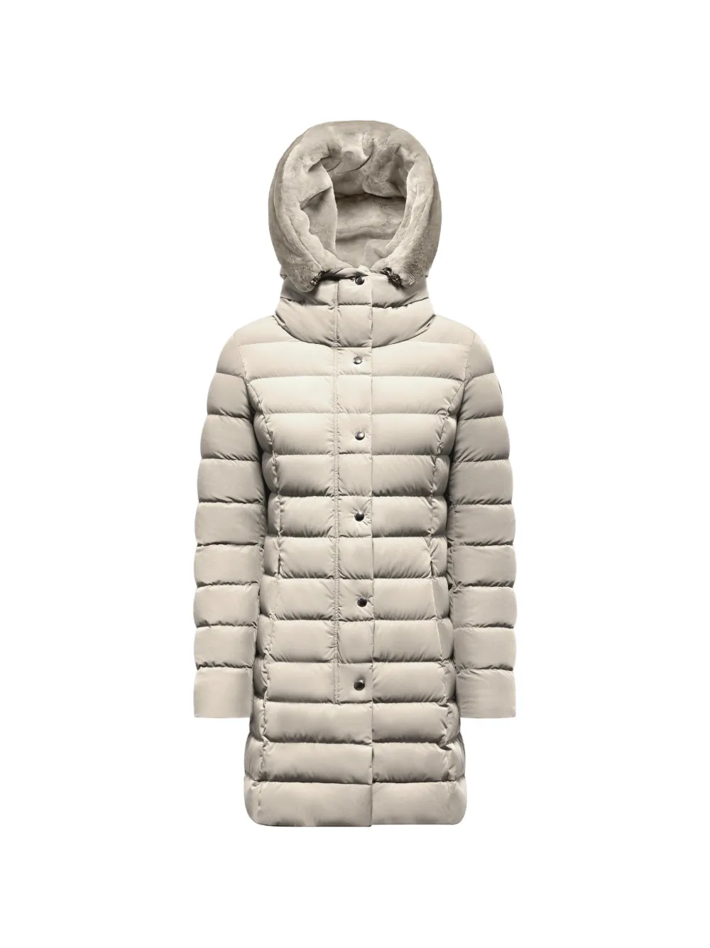 CAPE HORN Santacruz faux-fur-trim coat - Neutrals