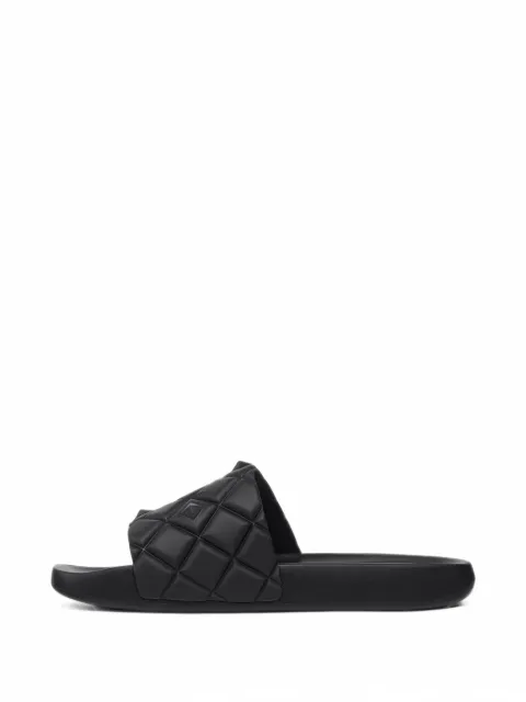 MCM Quilted Diamond slides