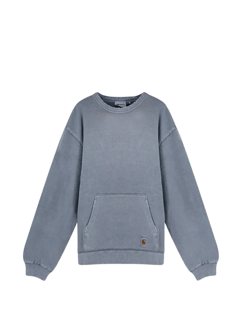 Carhartt WIP Torion sweater met buidelzak Blauw