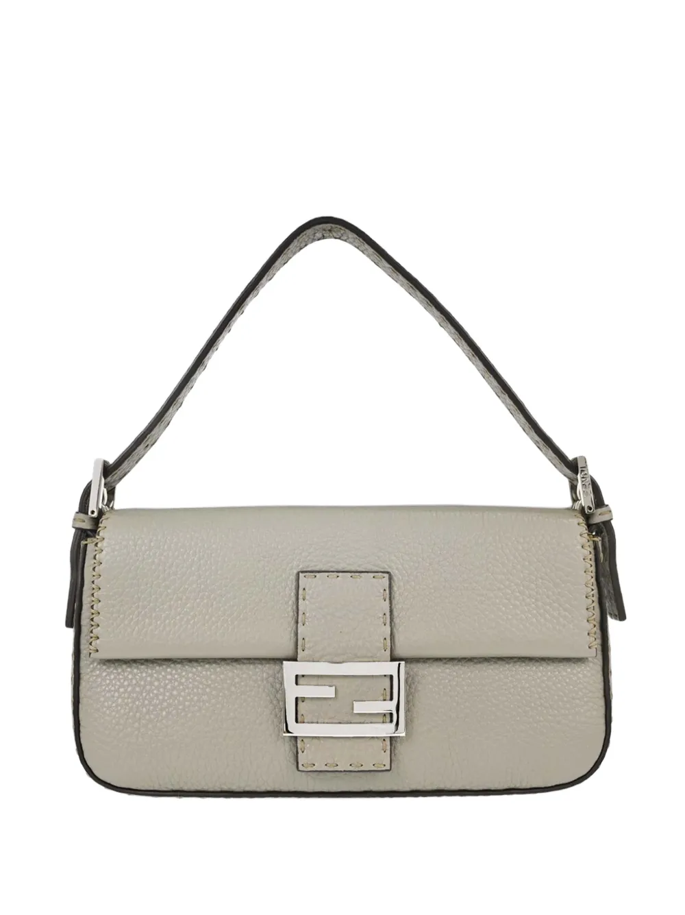 Fendi Pre-Owned Selleria Baguette shoulder bag - Grau