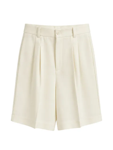 P.A.R.O.S.H. pleated tailored shorts