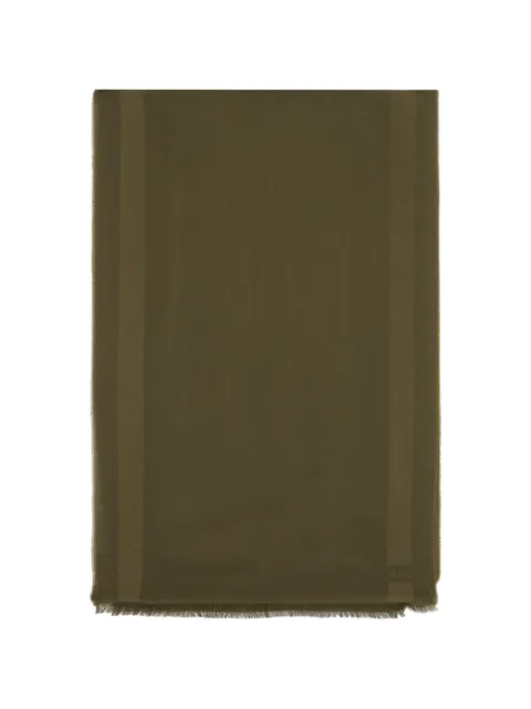BOSS fringed scarf