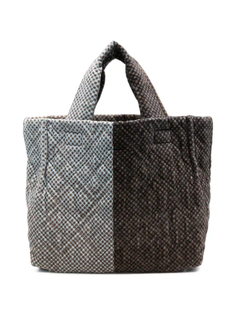 Épice polka-dot leather tote bag