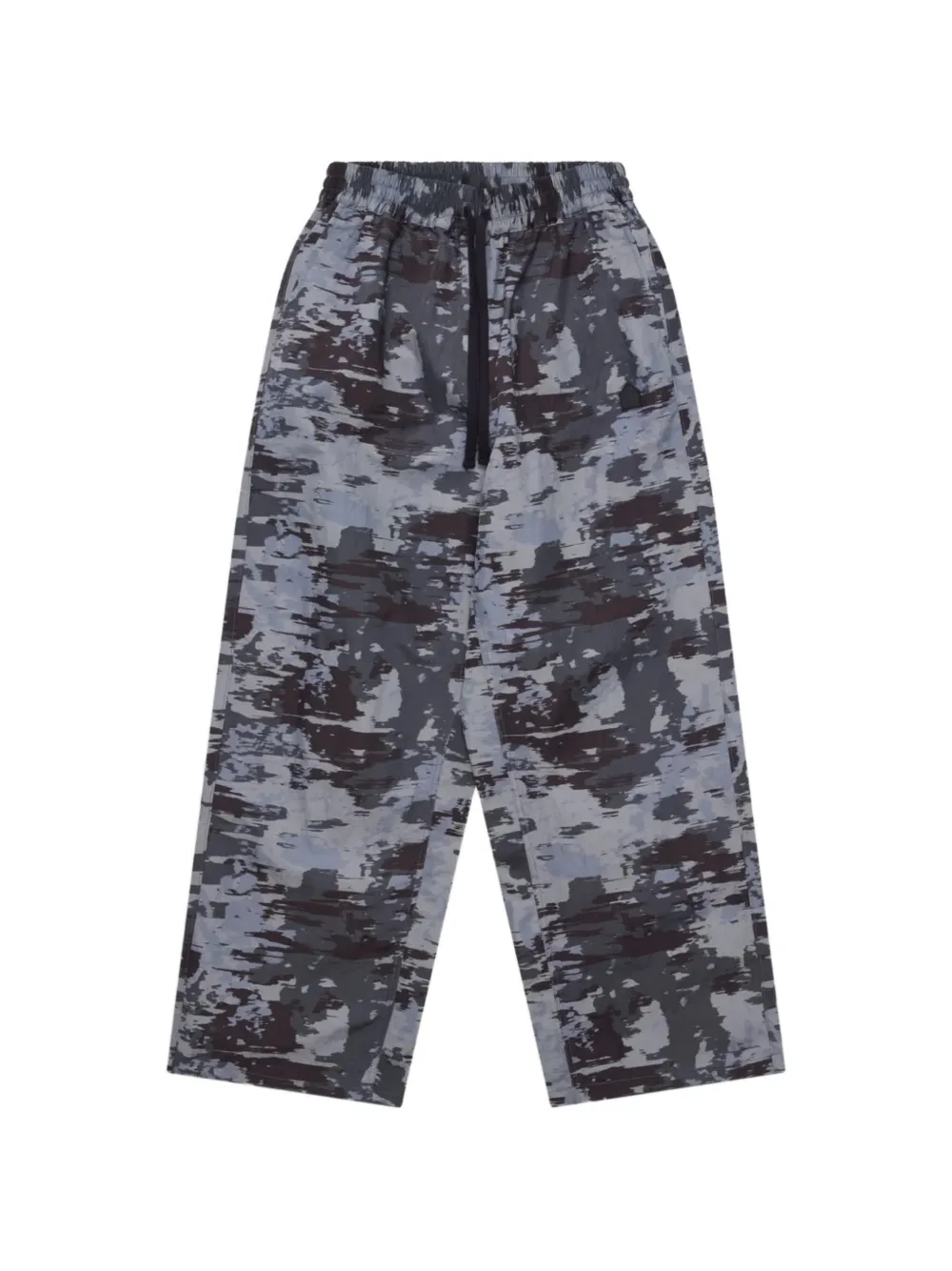 Dover Street Market abstract-print straight trousers - Grau