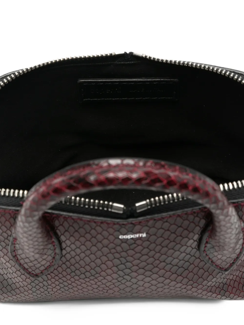 Coperni leather mini bag Rood