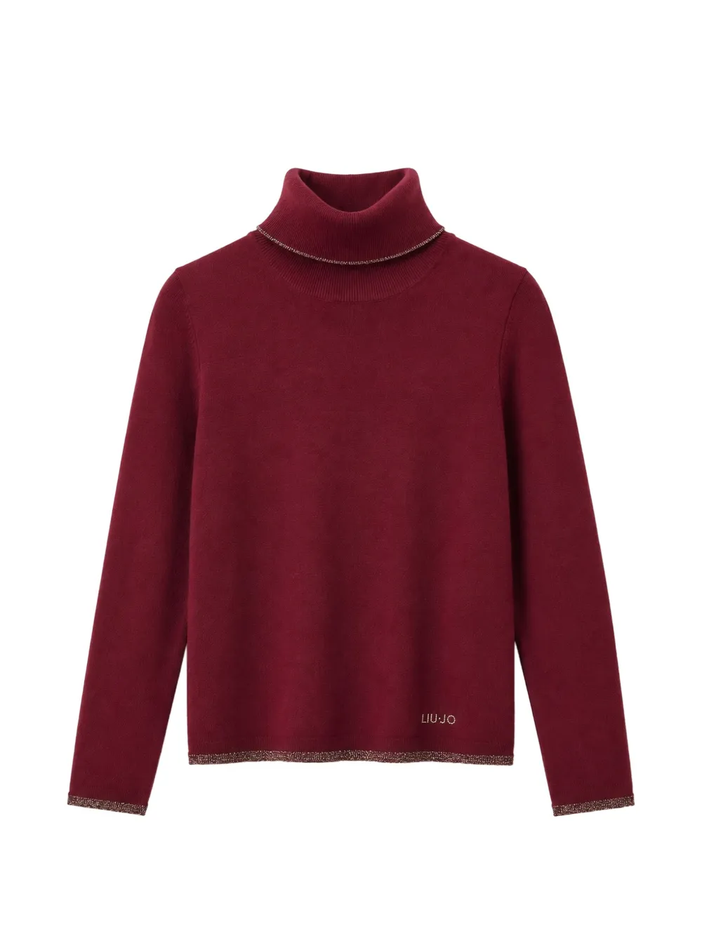 LIU JO turtleneck sweater Rood