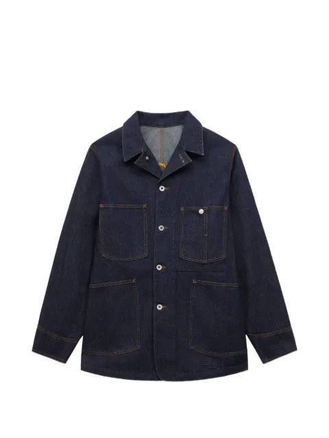 Kenzo Varsity logo-embroidered denim jacket
