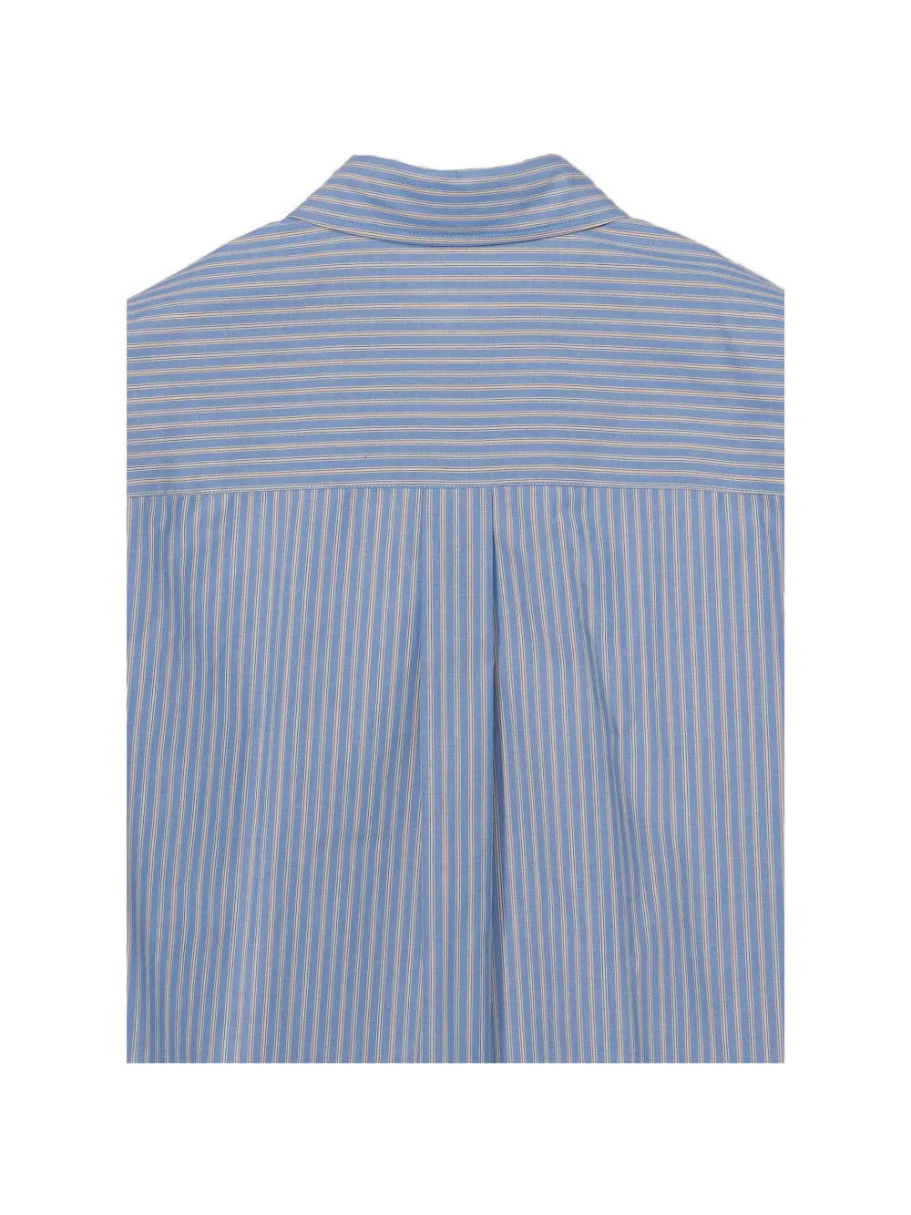 DUNST vertical-stripe shirt Blauw