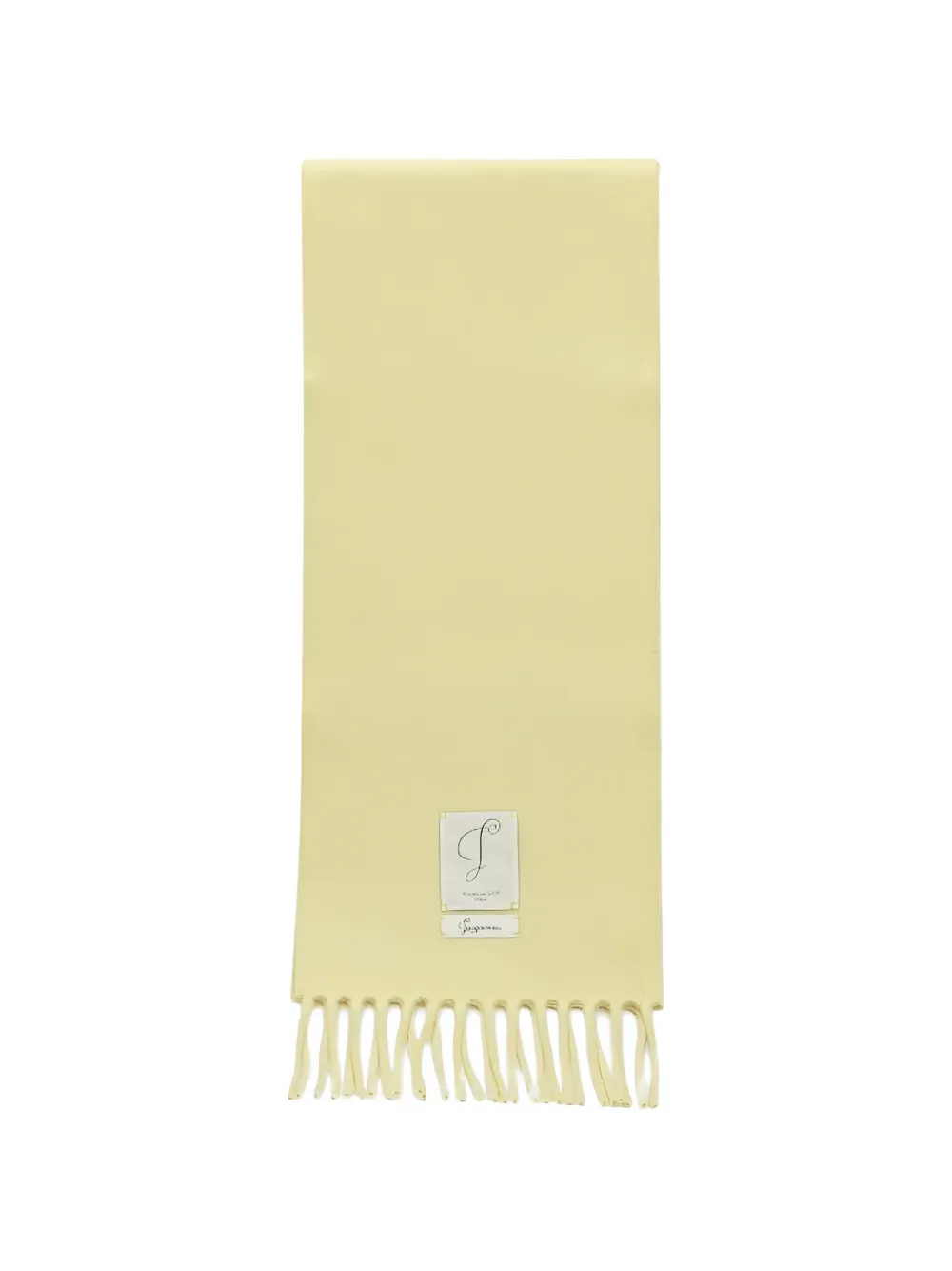 Jacquemus The Cavallo scarf - Gelb