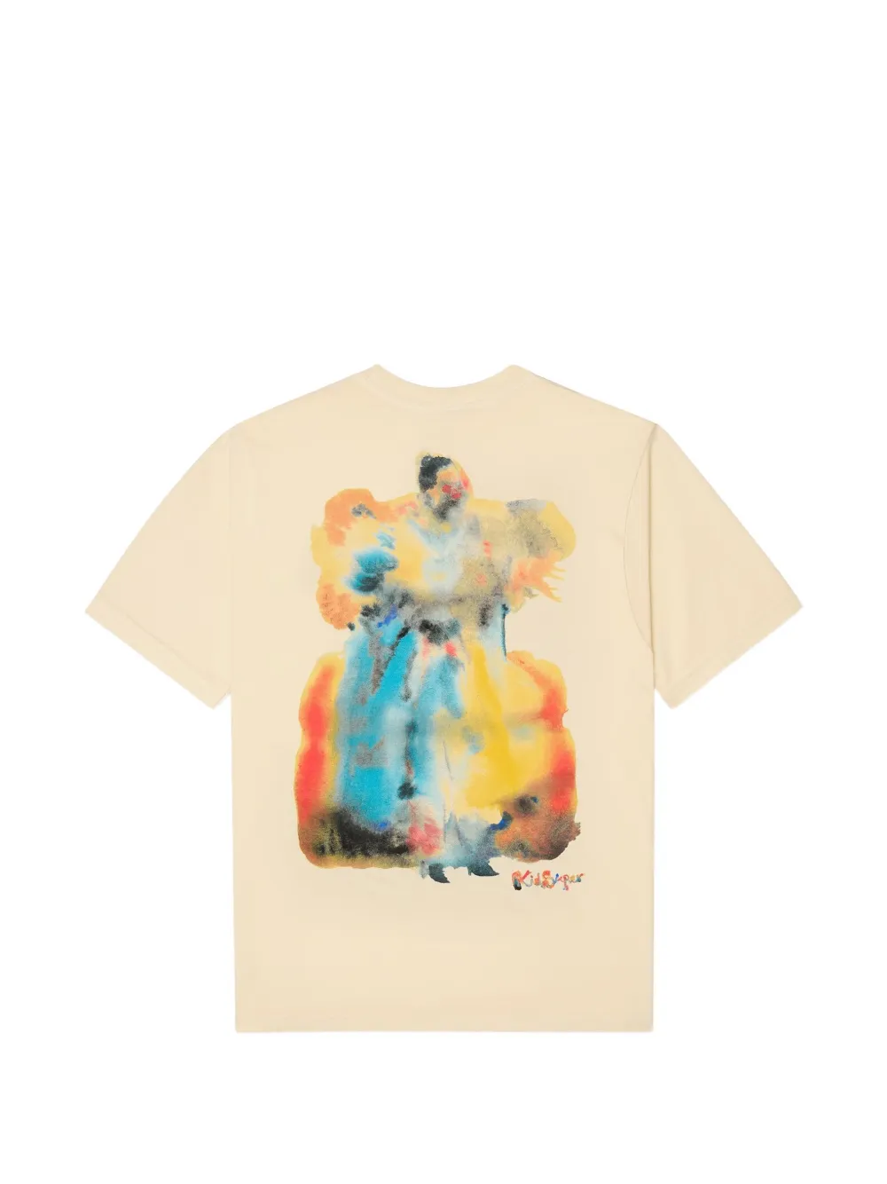KidSuper logo-print T-shirt Beige