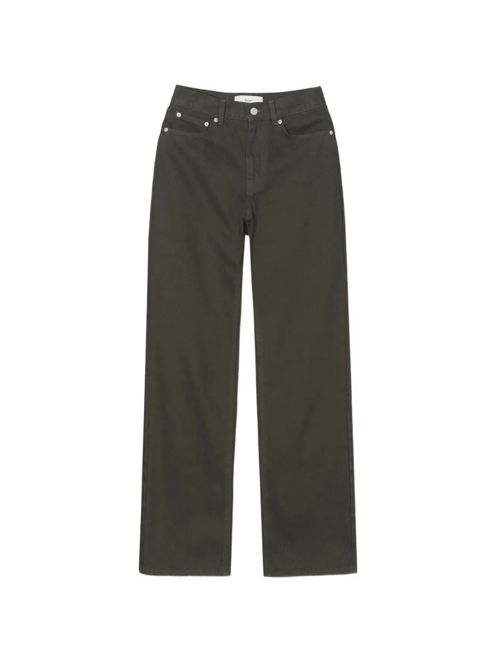 DUNST Essential straight-leg jeans - Grün