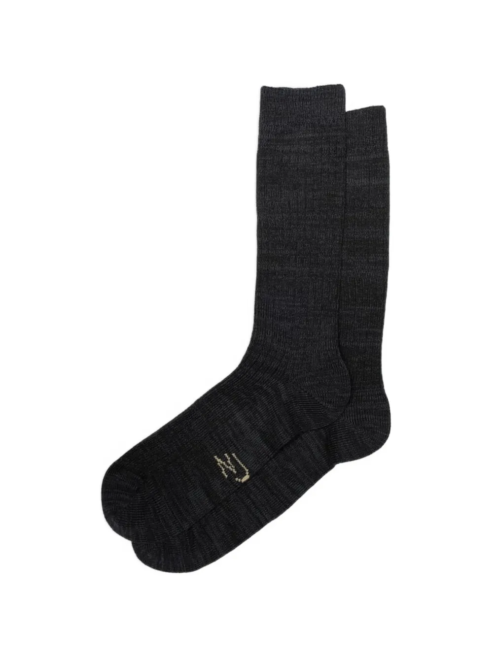 Nudie Jeans Calzini Rasmusson a coste - Grigio