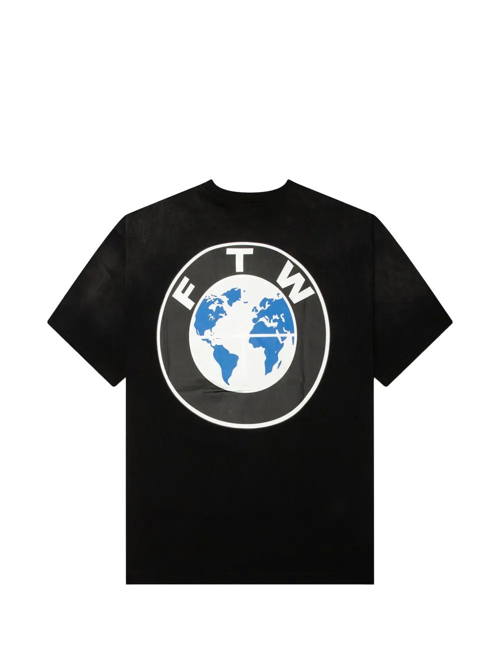 MARKET F the World T-shirt Zwart