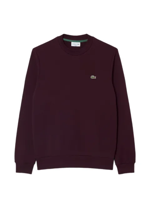 Lacoste logo-patch sweatshirt