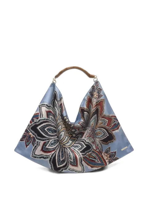 FARM Rio wood handle large scarf bag