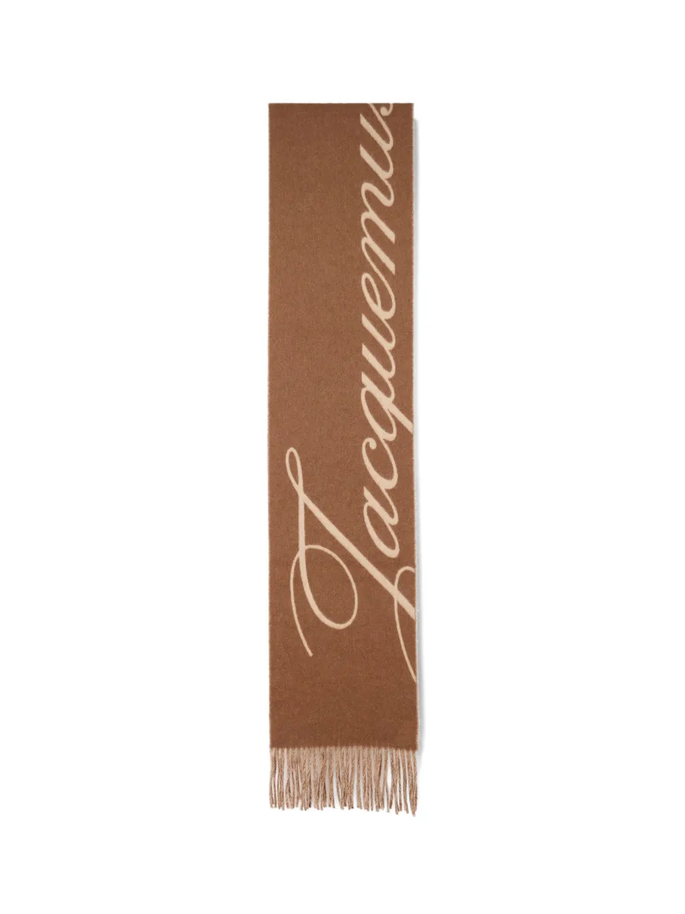 Jacquemus The Atelier scarf Bruin