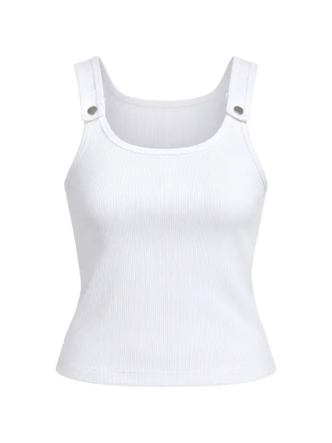 Still Here ribbed-knit tank top