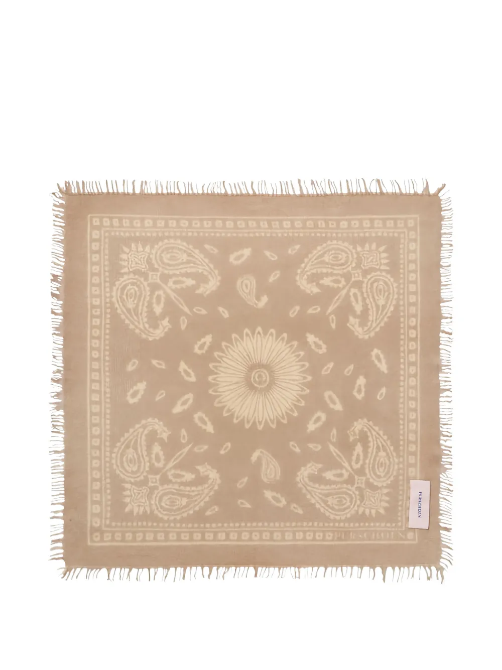 Himalaya Clothing paisley-print cashmere scarf - Toni neutri