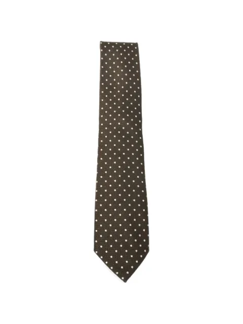 TOM FORD polka-dot tie