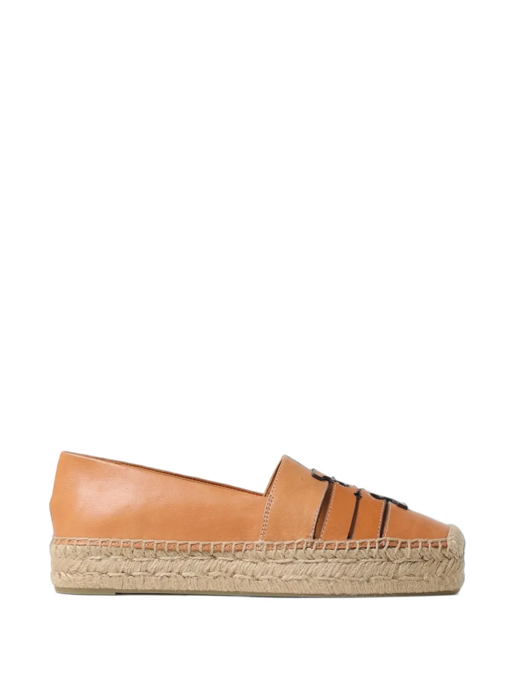 Tory Burch Ines platform espadrilles - Marron
