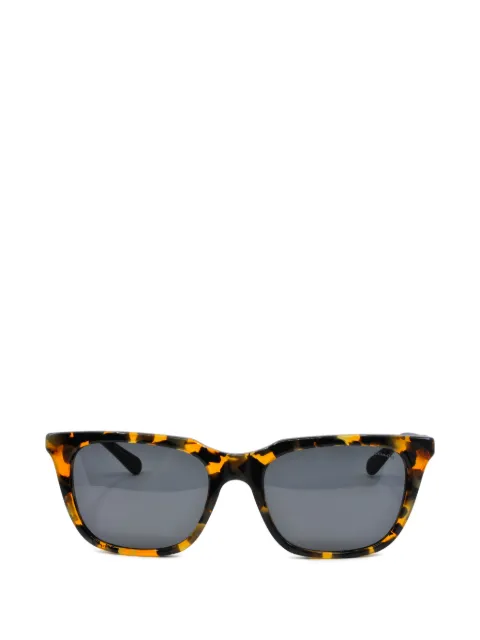 Coach tortoiseshell-effect square-frame sunglasses