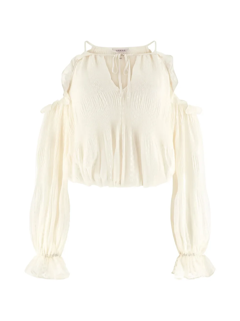GUESS USA Emilia cold-shoulder top - Bianco