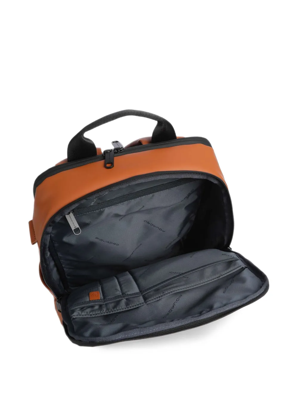 PIQUADRO water-resistant backpack Oranje