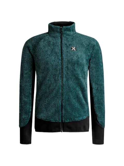 MONTURA  Remix Evo Maglia waffle-knit panelled jacket