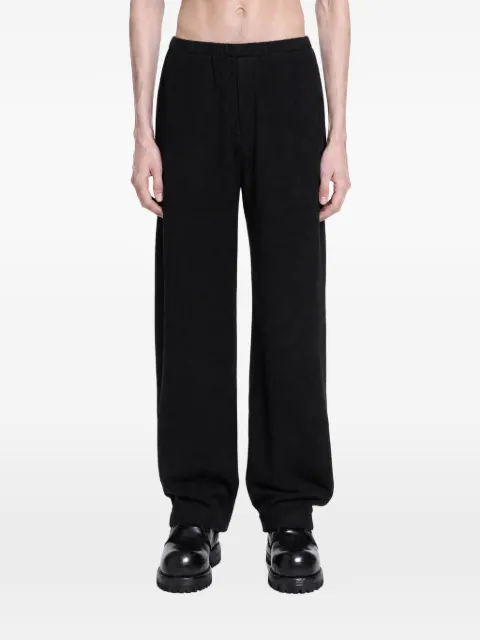 STEIN fleece-texture track pants