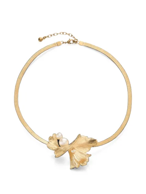 Jimmy Choo Wave pearl necklace