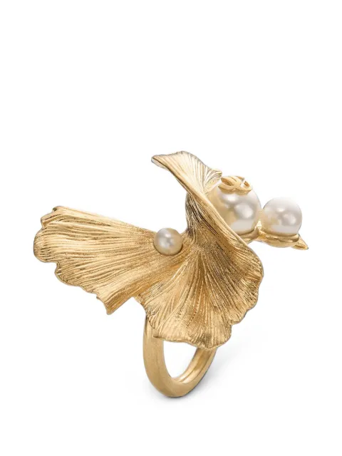 Jimmy Choo Wave pearl ring