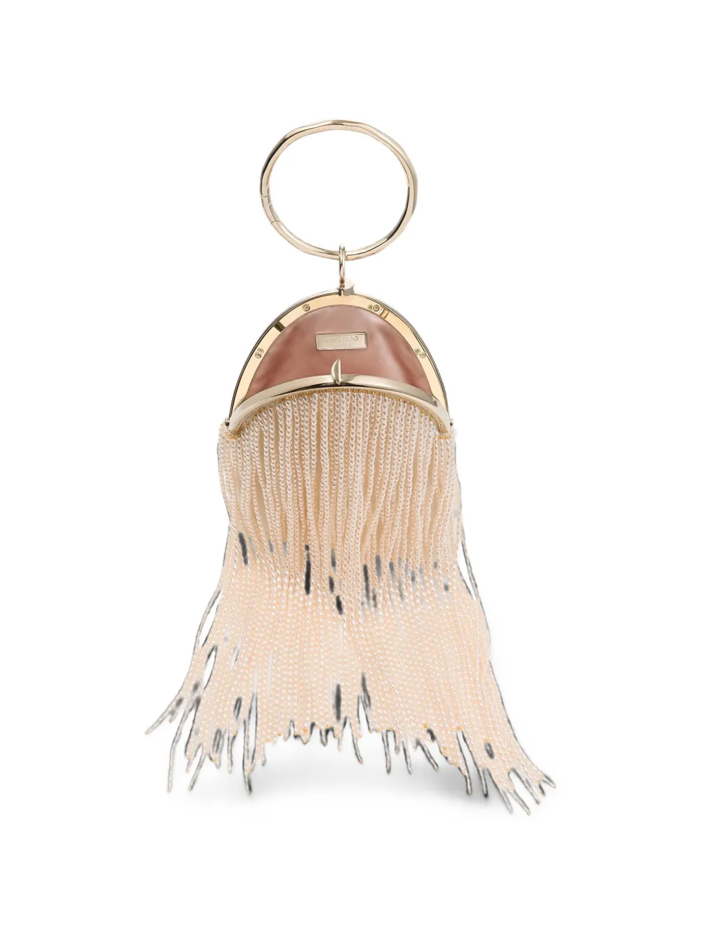 Jimmy Choo Raindrops clutch bag Goud