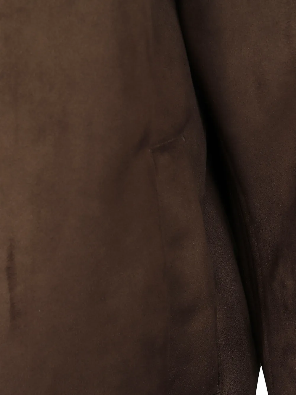 Herno ribbed-trim bomber jacket Bruin