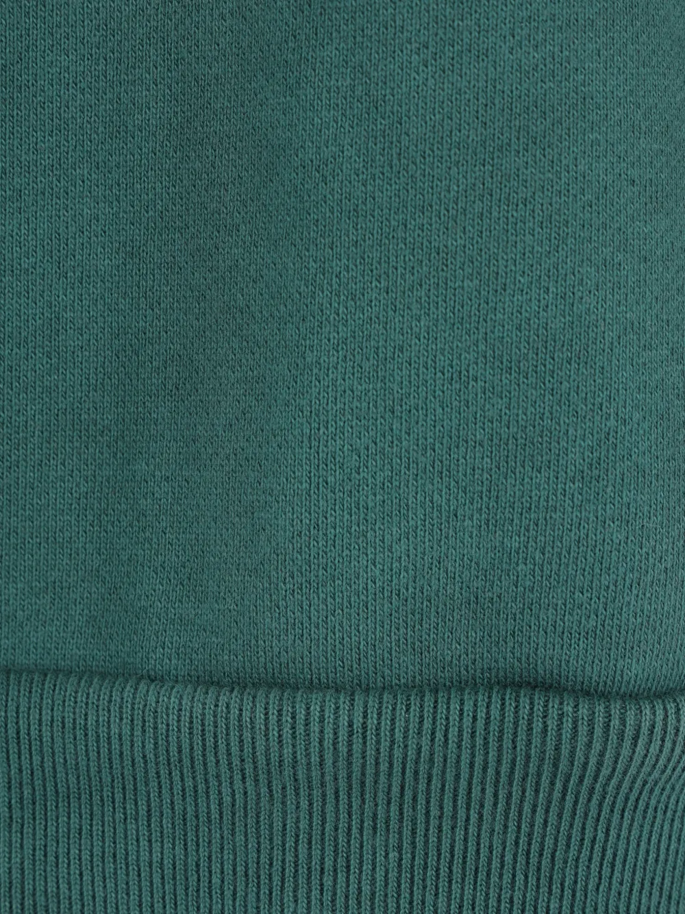 A.PRESSE zip-up cotton hoodie Groen