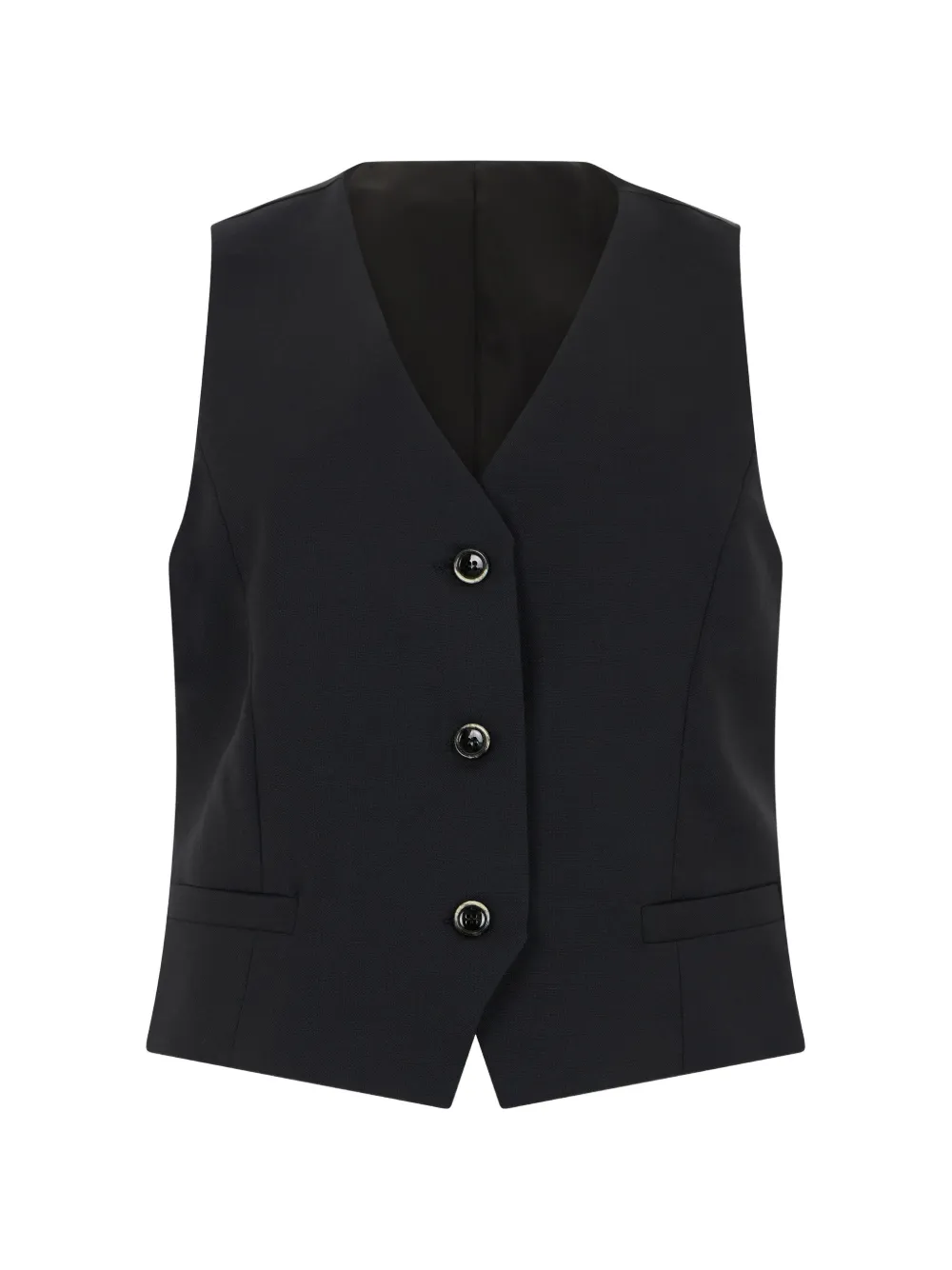 Nine In The Morning button-up waistcoat - Nero