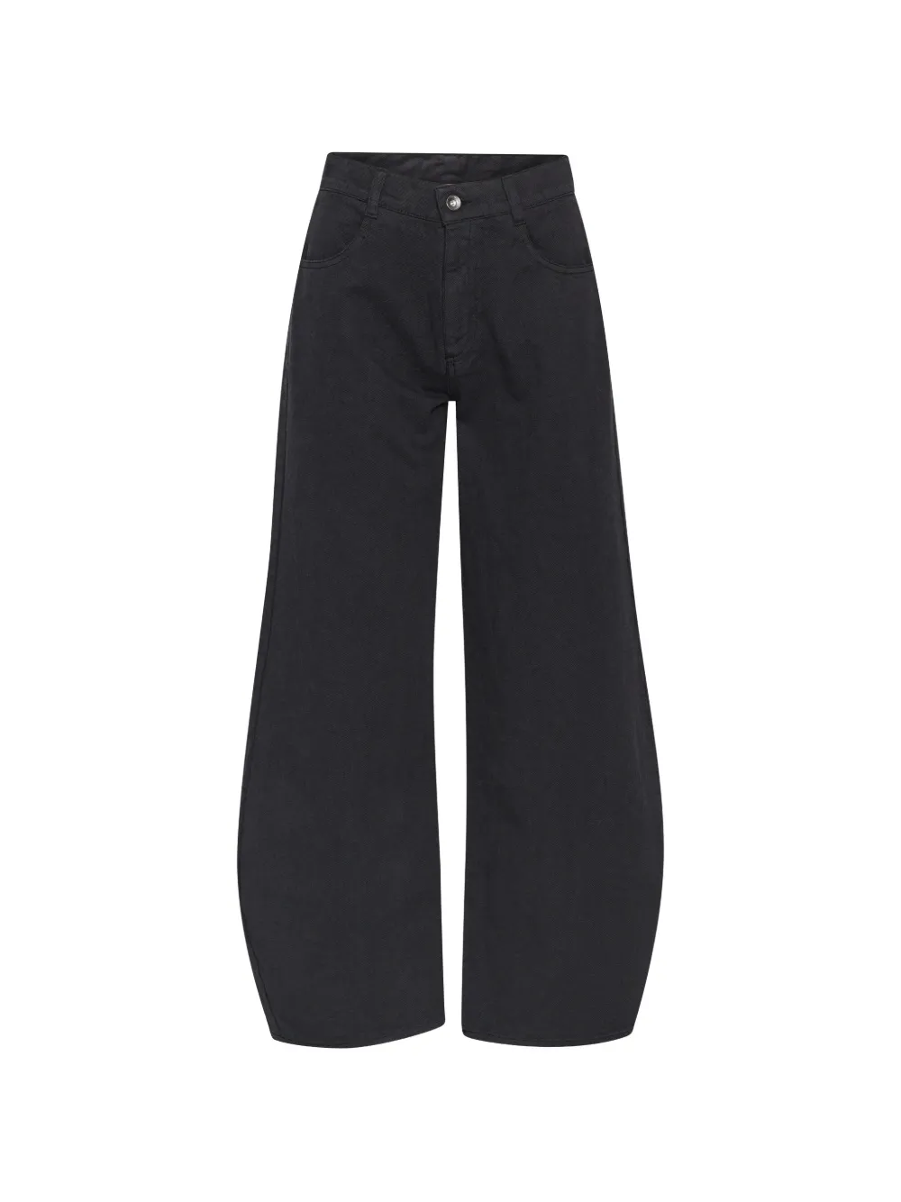 Henrik Vibskov Pipette Anniversary curved-leg jeans - Schwarz