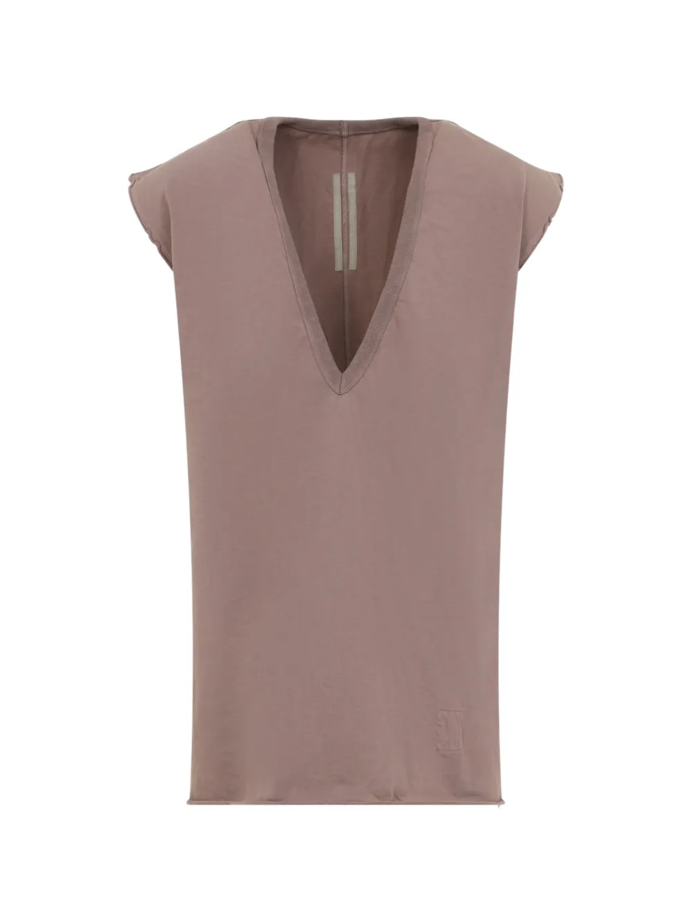 Rick Owens DRKSHDW V-neck sleeveless T-shirt Bruin