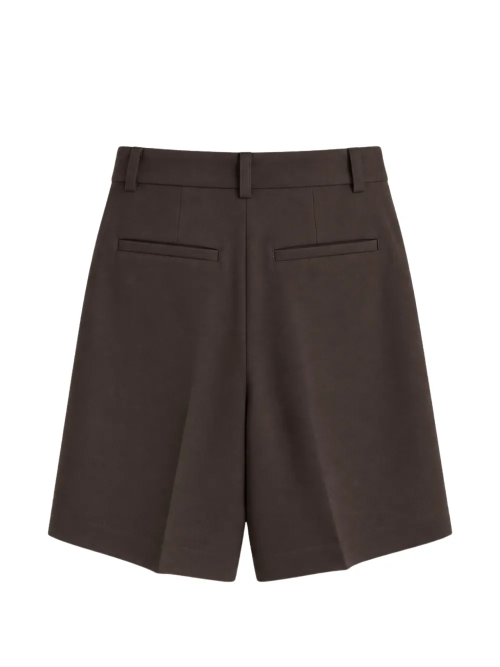 P.A.R.O.S.H. pleat-detail tailored shorts Bruin