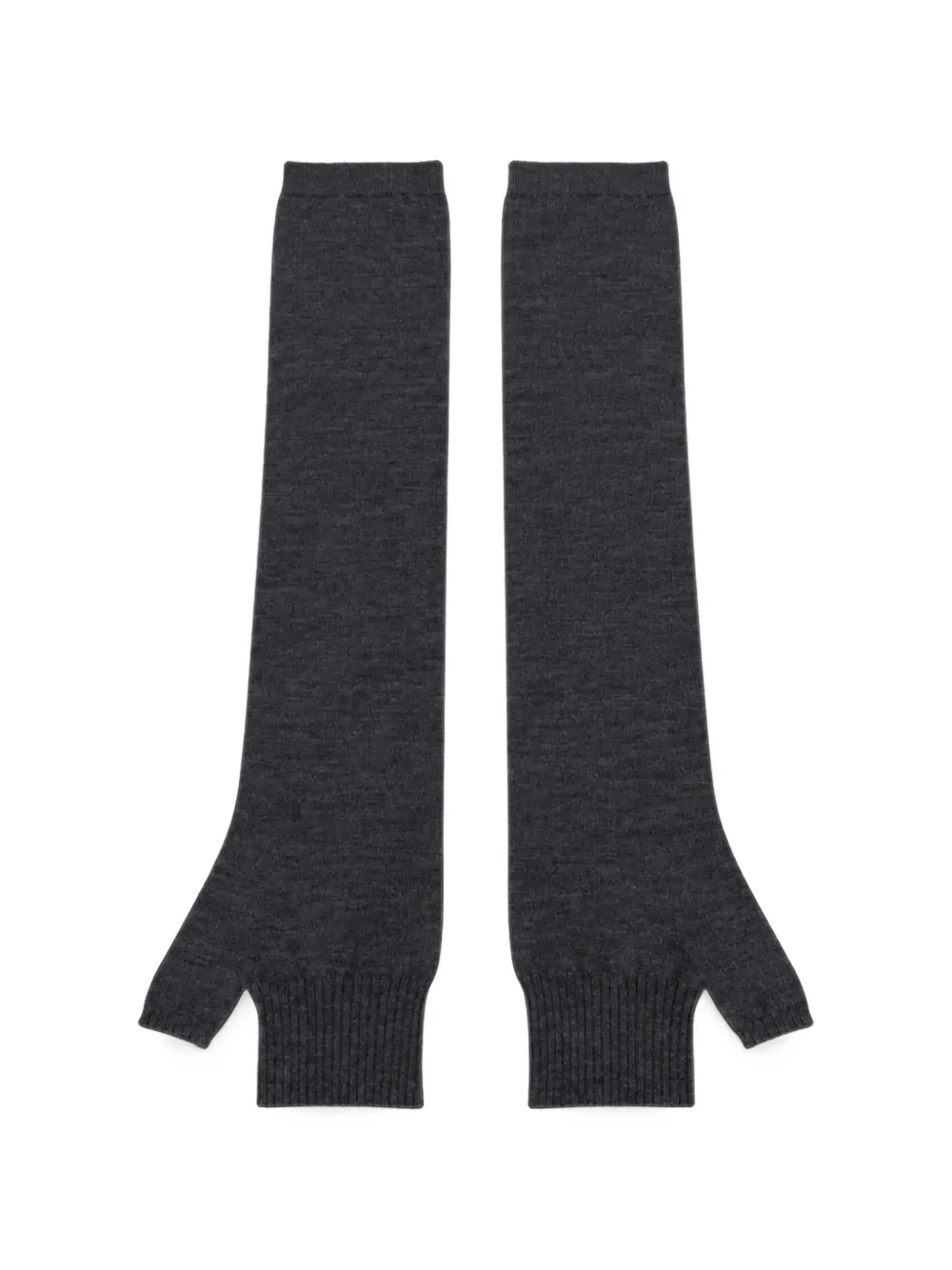 P.A.R.O.S.H. bead-embellished fingerless gloves Grijs