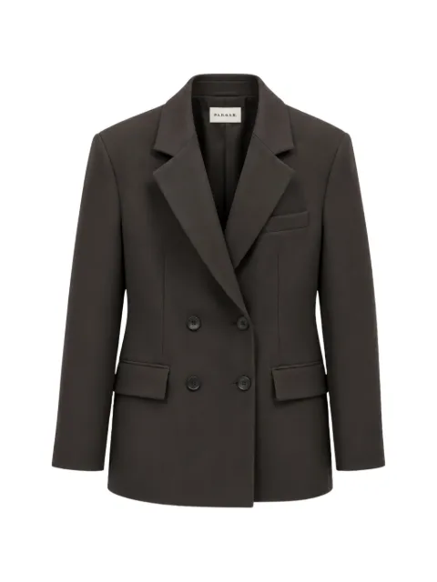 P.A.R.O.S.H. peak-lapels double-breasted blazer