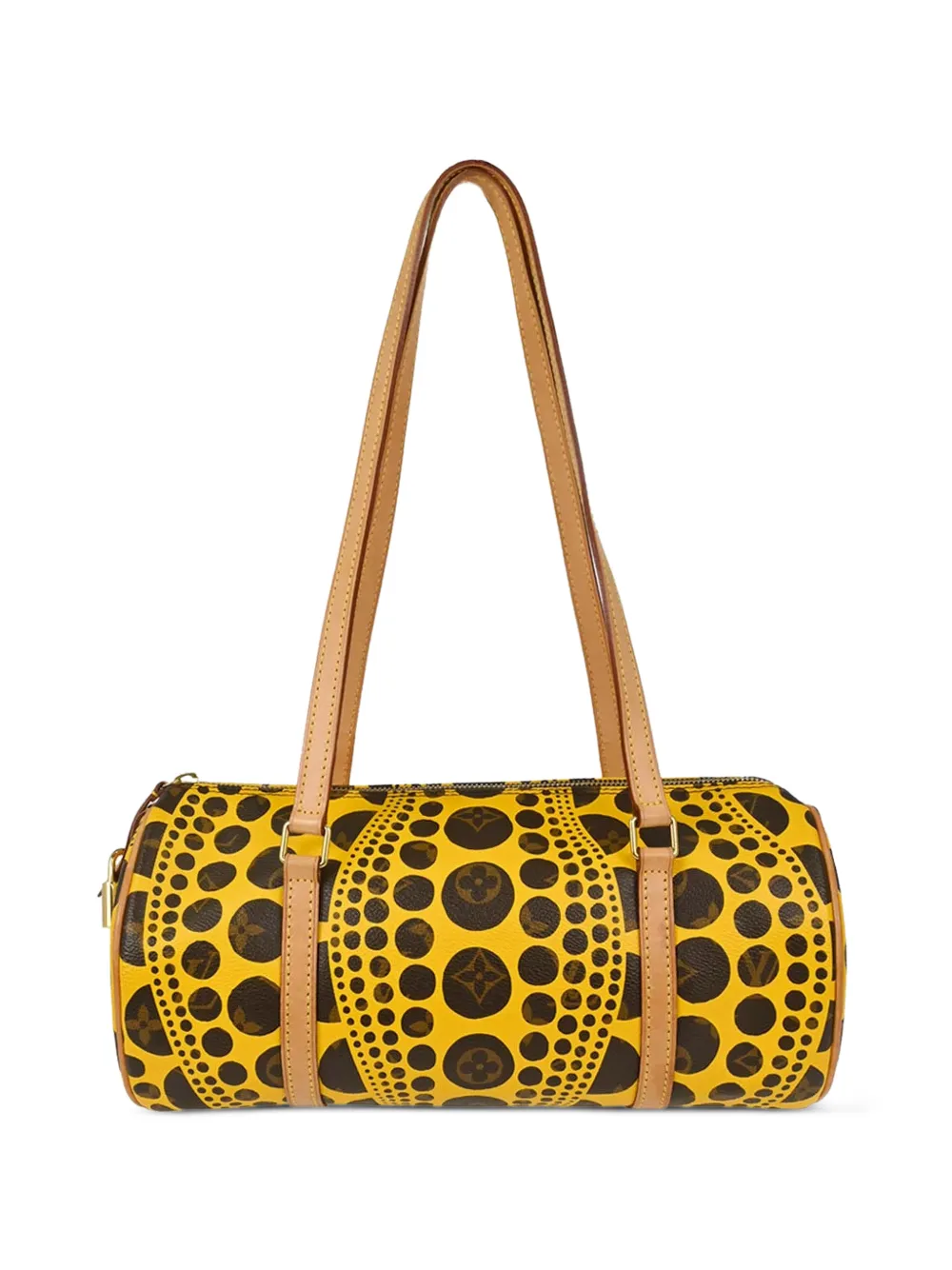 Louis Vuitton Pre-Owned Pumpkin Dot Papillon 30 shoulder bag - Giallo