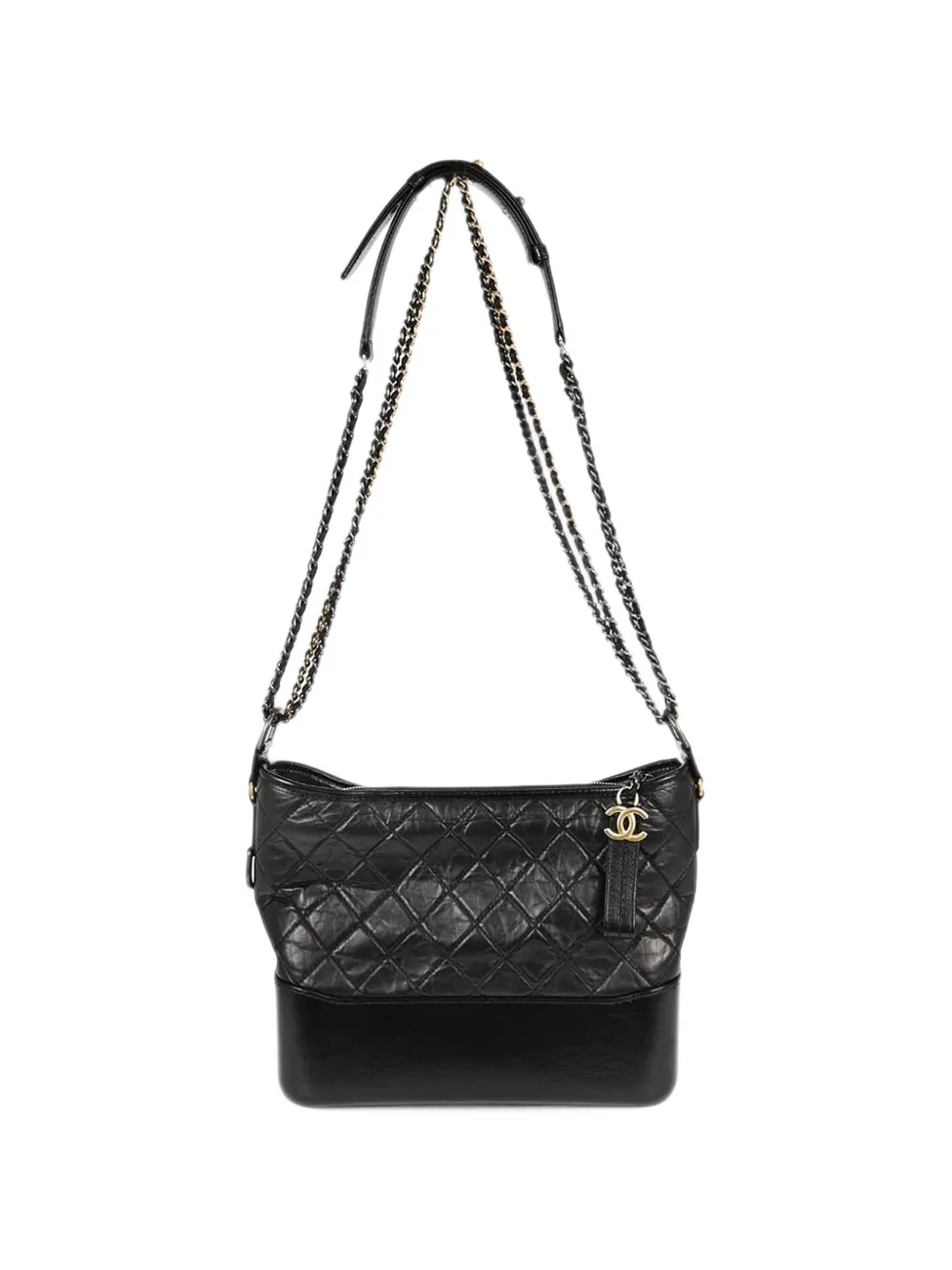 CHANEL Pre-Owned Gabrielle shoulder bag - Black