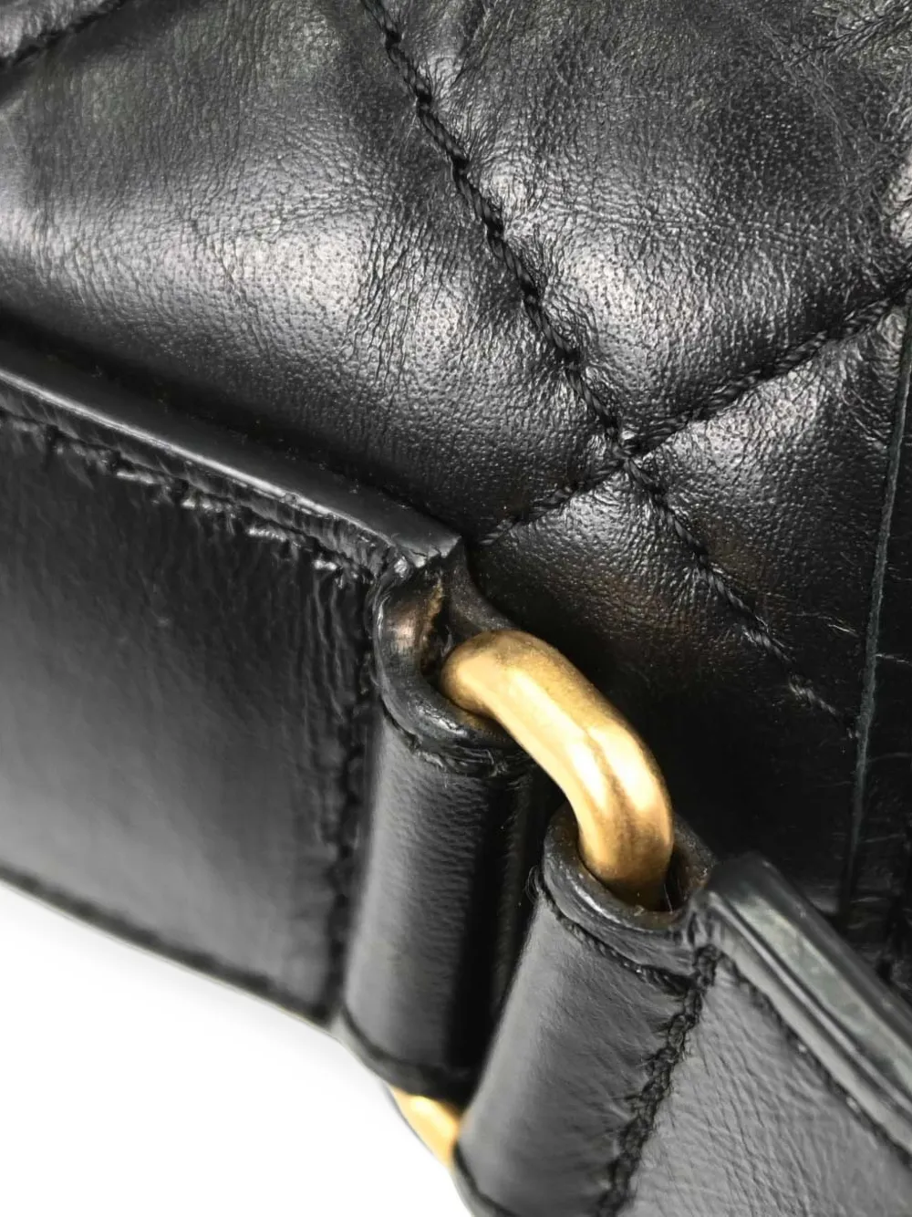 CHANEL Pre-Owned Gabrielle schoudertas Zwart