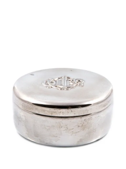 Christian Dior Pre-Owned 1970s monogram-embossed trinket box